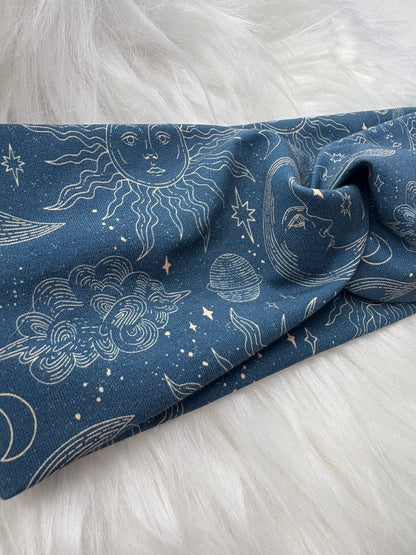 Handmade Knotted Headband for Women | Soft Fabric | Comfortable Adult Headband | Boho/Celestial Hair Accessory